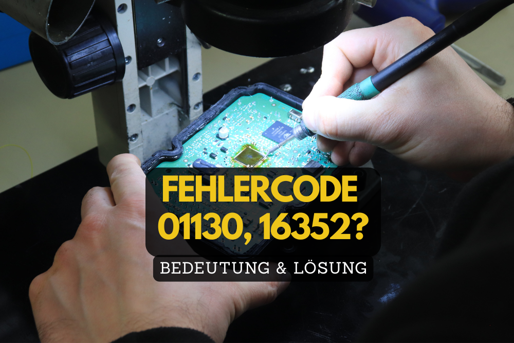 Fehlercode verstehen: Was bedeutet 01130 /16352 im ABS-Steuergerät