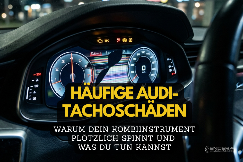 Häufige Audi-Tachoschäden – Ursachen, Symptome und Reparatur
