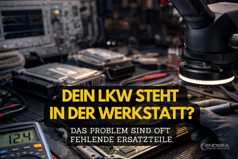 Steuergeräte für LKWs nicht lieferbar? Die eigentliche Ursache ist der Mangel an Ersatzteilen