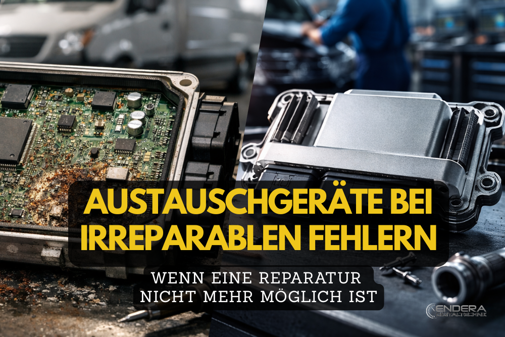 Austauschgeräte bei irreparablen Fehlern – Die optimale Lösung für Kfz-Werkstätten